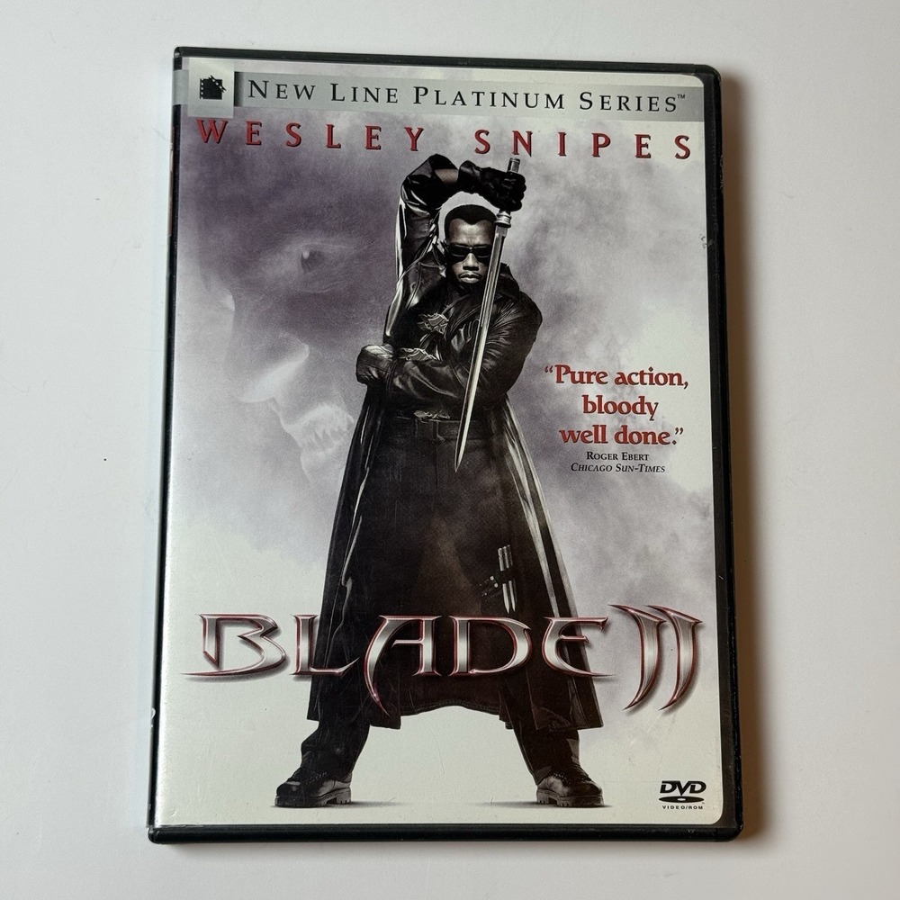 Blade‎ II (New Line Platinum Series, 2-Disc Set, DVD, 2002)